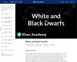 White and black dwarfs