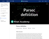 Parsec definition