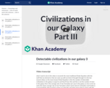 Detectable civilizations in our galaxy 3