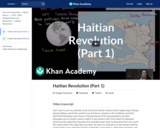 Haitian Revolution (Part 1)