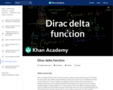 Differential Equations: Dirac Delta Function