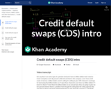 Credit default swaps (CDS) intro