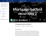 Mortgage-backed securities I