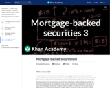 Mortgage-backed securities III