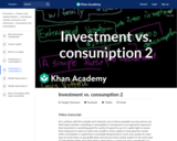 Investment vs. consumption 2