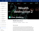 Finance & Economics: Wealth Destruction 2