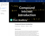 Compound interest introduction