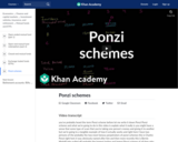 Ponzi schemes