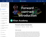 Forward contract introduction