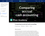 Comparing accrual and cash accounting