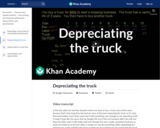 Depreciating the truck