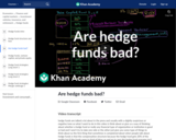Are hedge funds bad?