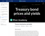 Treasury bond prices and yields