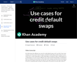 Use cases for credit default swaps