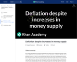 Finance & Economics: Deflation Despite Increases in Money Supply