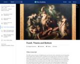 Fuseli's Titania and Bottom