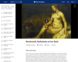 Rembrandt's Bathsheba at her Bath