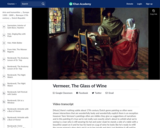 Vermeer's The Glass of Wine