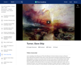 Turner's Slave Ship