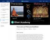 Theravada and Mahayana Buddhism