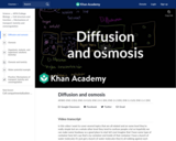 Diffusion and osmosis