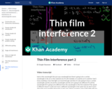 Thin Film Interference part 2