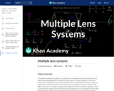 Multiple lens systems