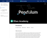 Pendulums