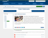 Grade 5 Module 6: Problem Solving with the Coordinate Plane