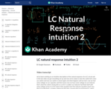 LC natural response intuition 2