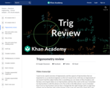 Trigonometry review