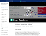 Welcome to our Hour of Code™!