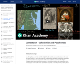 Jamestown - John Smith and Pocahontas