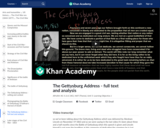 The Gettysburg Address - full text and analysis