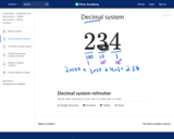 Decimal system refresher