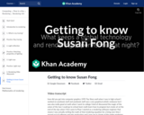 Getting to know Susan Fong