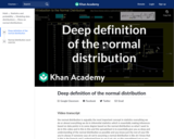 Statistics: Introduction to the Normal Distribution