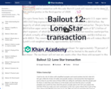 Bailout 12: Lone Star transaction
