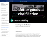 Inferior goods clarification