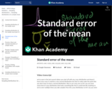 Statistics: Standard Error of the Mean