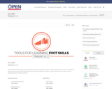 Tools for Learning Foot Skills (K-2)