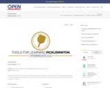 Tools for Learning Pickleminton (3-5)