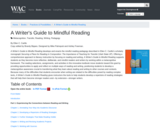 A Writer's Guide to Mindful Reading