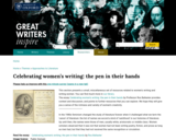 Celebrating women’s writing: the pen in their hands
