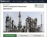 Earth's Physical Resources: Petroleum