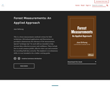 Forest Measurements: An Applied Approach