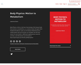 Body Physics: Motion to Metabolism