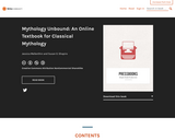Mythology Unbound: An Online Textbook for Classical Mythology