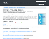 Writing in Knowledge Societies