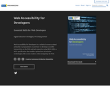 Web Accessibility for Developers